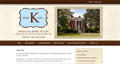 Desktop Screenshot of kirbylawsc.com